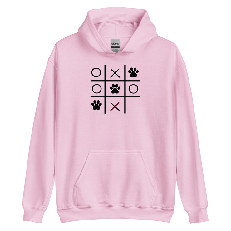 Paw Tic Toe Unisex Hoodie