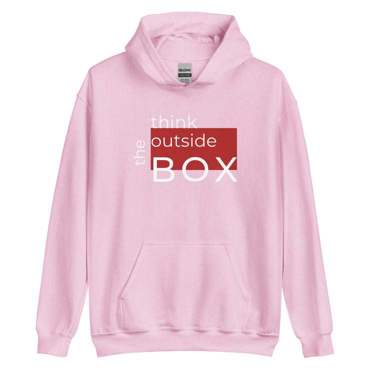 Think Outside The Box Unisex Hoodie