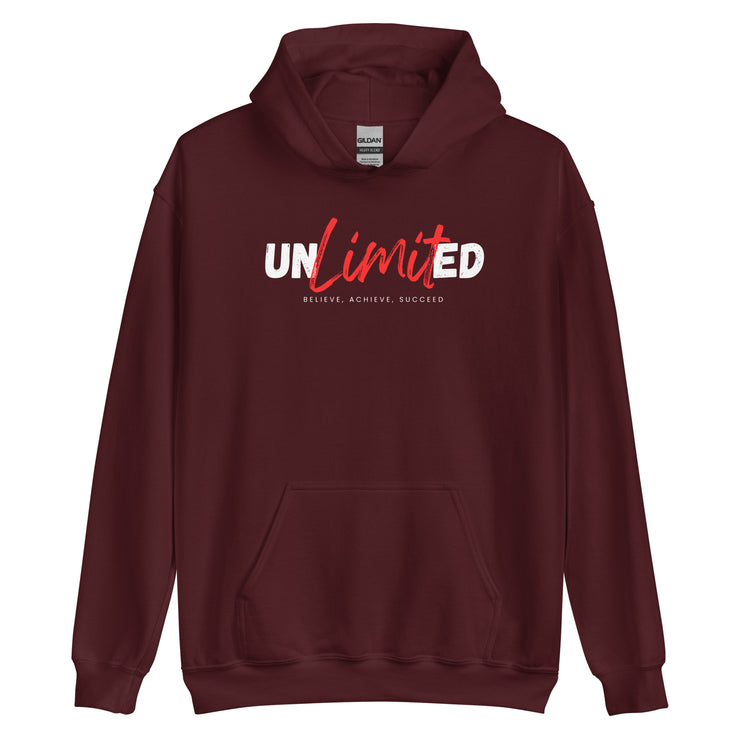 Unlimited Believe Achieve Succeed  Unisex Hoodie