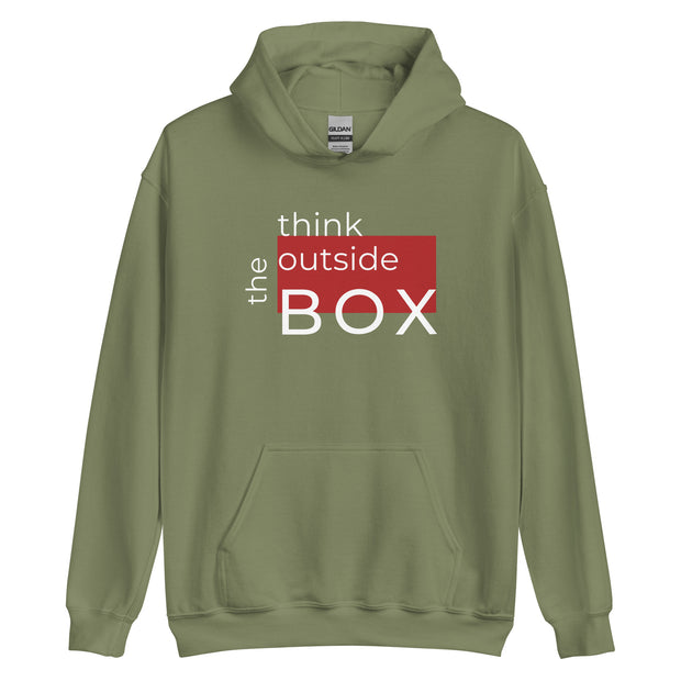 Think Outside The Box Unisex Hoodie