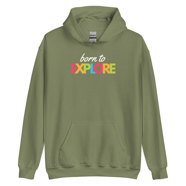 Born To Explore Unisex Hoodie