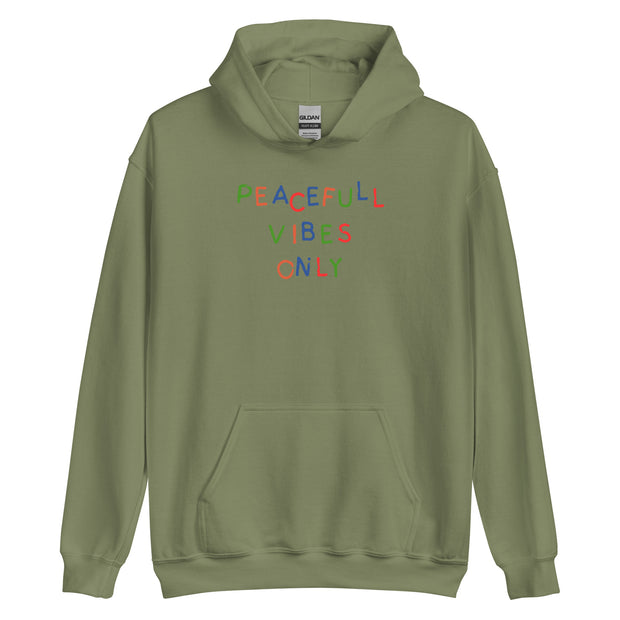 Peaceful Vibes Only Unisex Hoodie