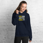 Freedom Justice Equality Unisex Hoodie