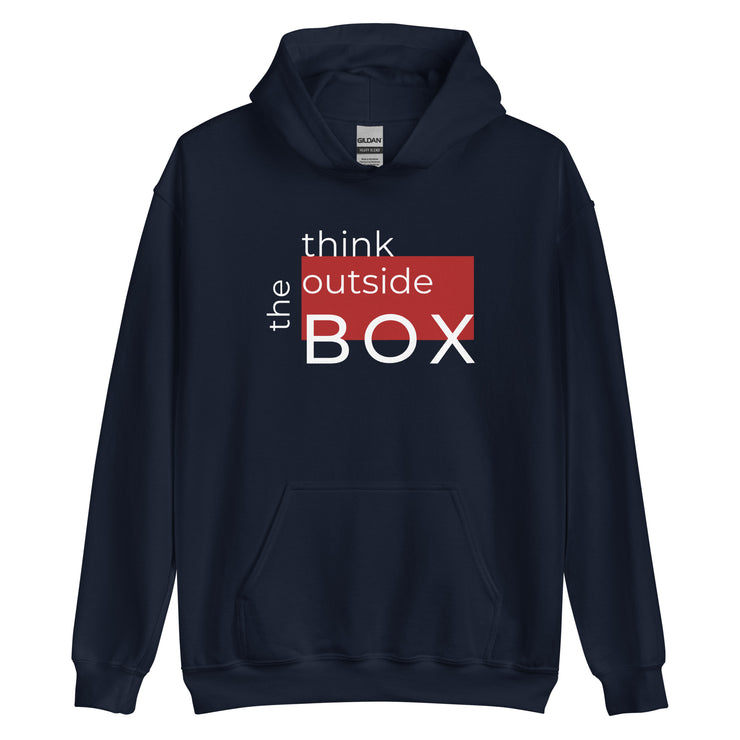 Think Outside The Box Unisex Hoodie