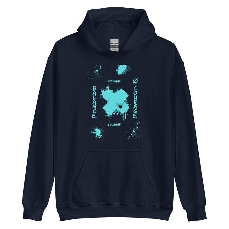 Balanced Courage Unisex Hoodie