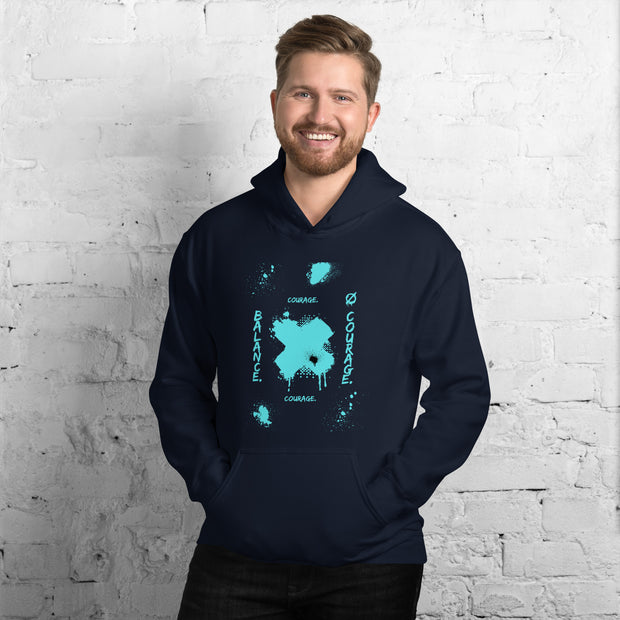 Balanced Courage Unisex Hoodie