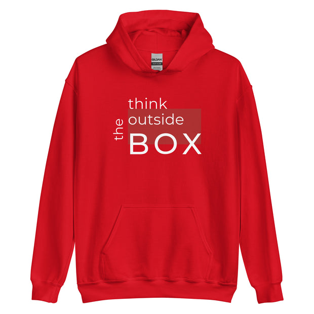 Think Outside The Box Unisex Hoodie