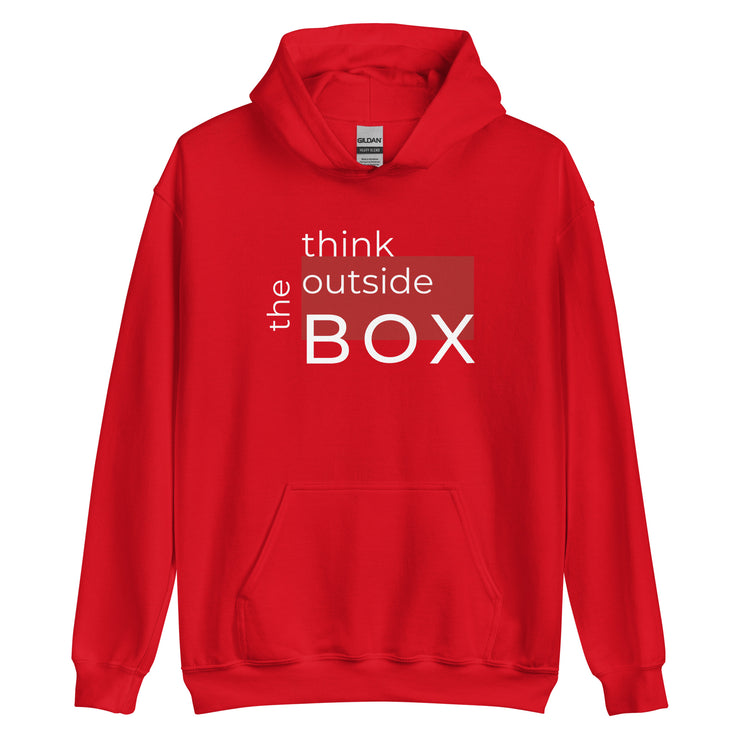 Think Outside The Box Unisex Hoodie