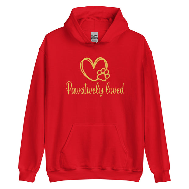 Pawsitively Loved Unisex Hoodie