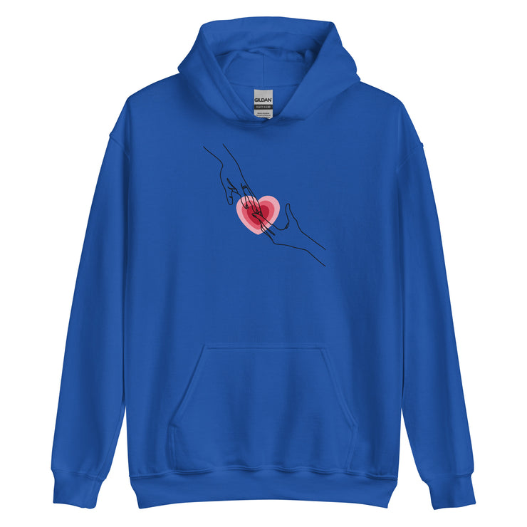 Minimal Heart Sign Unisex Hoodie