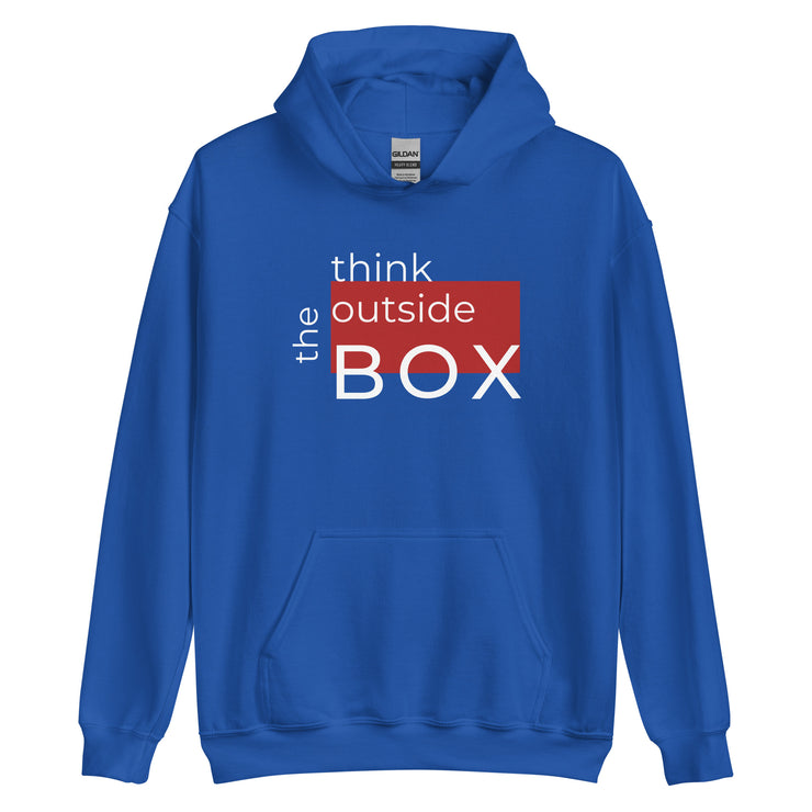 Think Outside The Box Unisex Hoodie