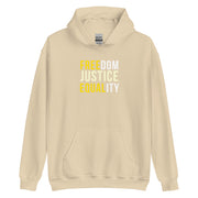 Freedom Justice Equality Unisex Hoodie