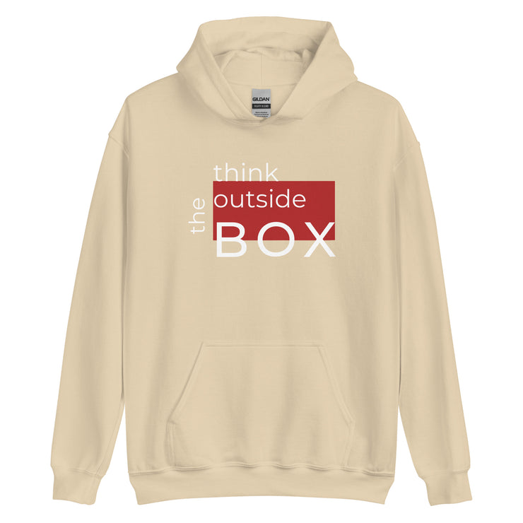 Think Outside The Box Unisex Hoodie