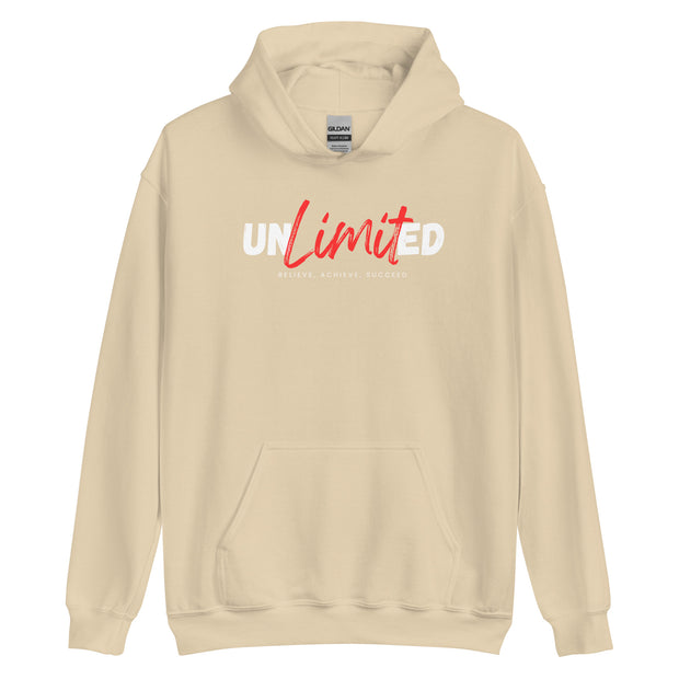 Unlimited Believe Achieve Succeed  Unisex Hoodie