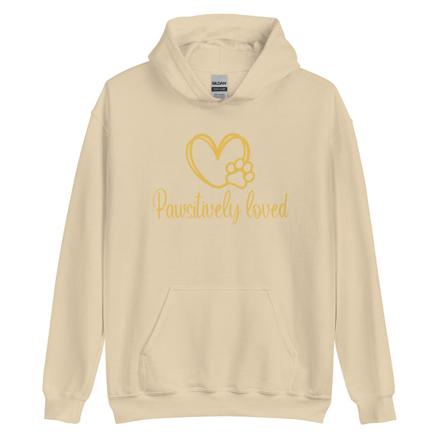 Pawsitively Loved Unisex Hoodie