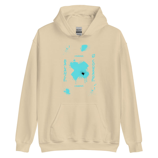 Balanced Courage Unisex Hoodie