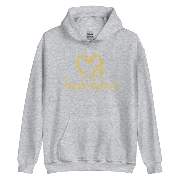 Pawsitively Loved Unisex Hoodie