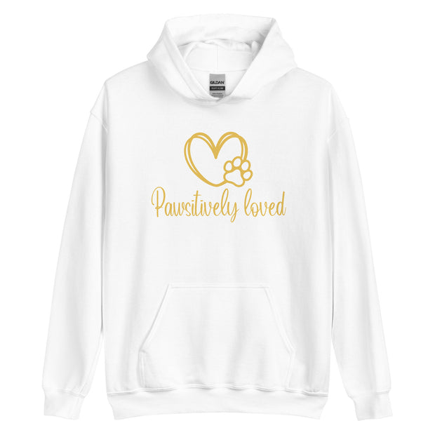 Pawsitively Loved Unisex Hoodie