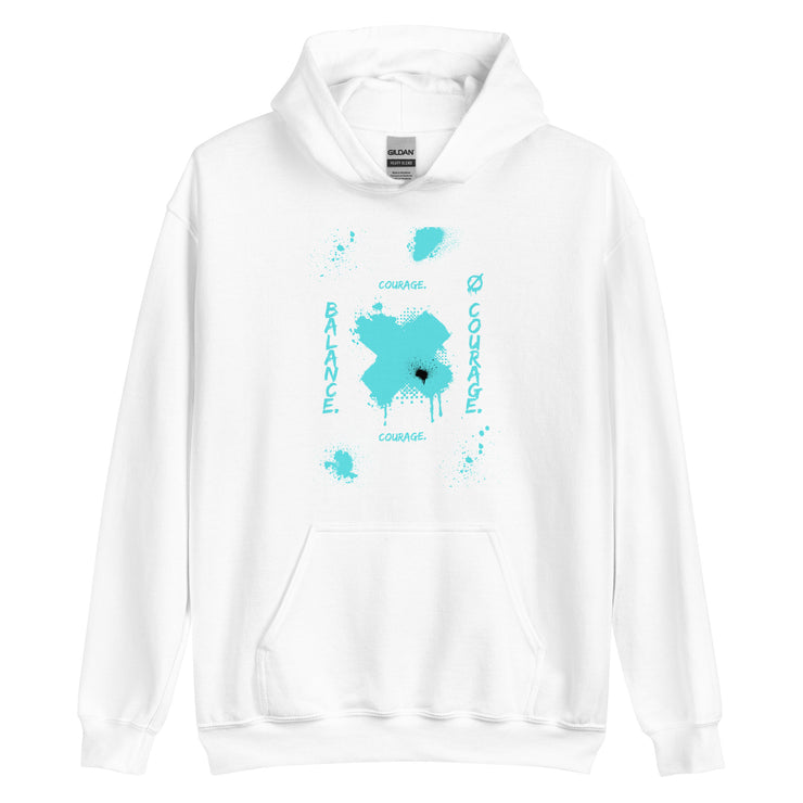 Balanced Courage Unisex Hoodie