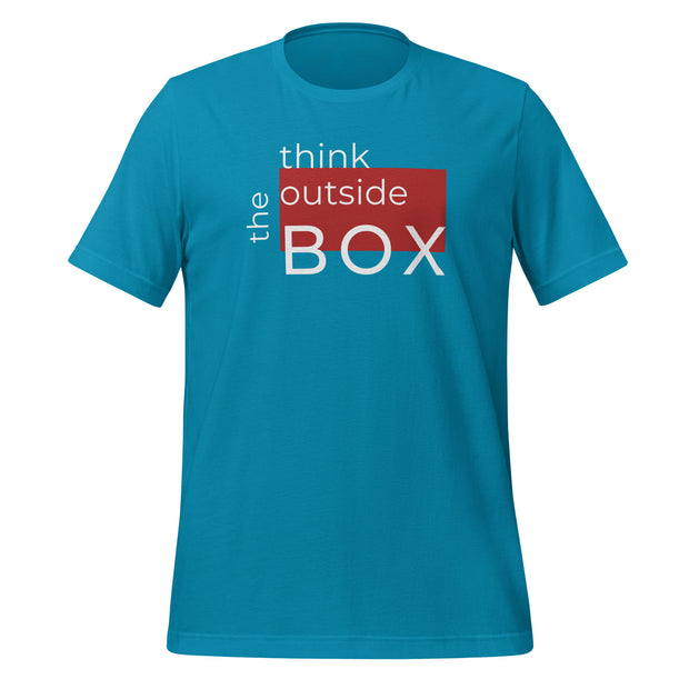 Think Outside The Box Unisex t-shirt