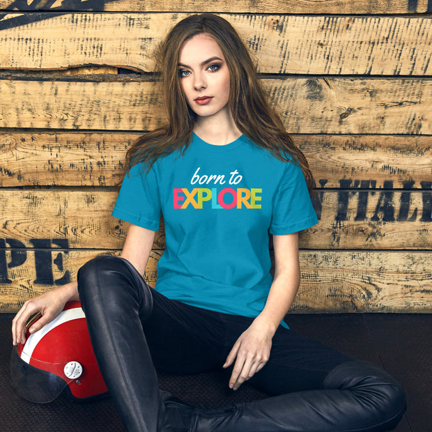 Born To Explore Unisex t-shirt