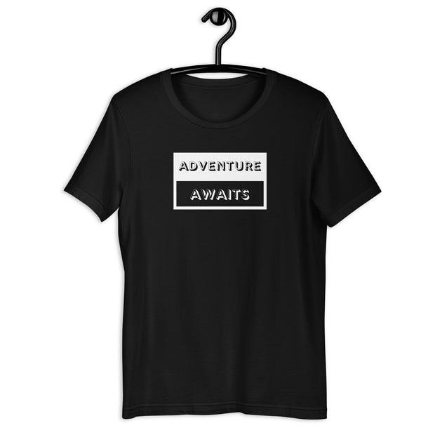 Adventure Awaits Unisex t-shirt