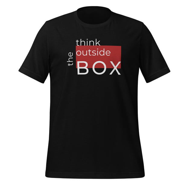 Think Outside The Box Unisex t-shirt