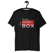 Think Outside The Box Unisex t-shirt