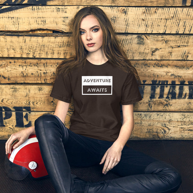 Adventure Awaits Unisex t-shirt