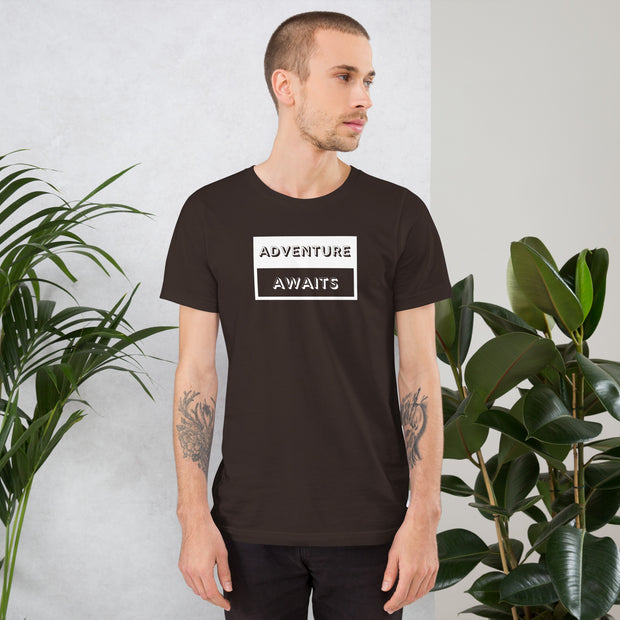 Adventure Awaits Unisex t-shirt