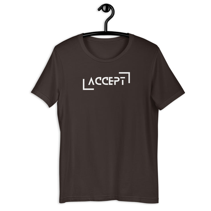 Accept Unisex t-shirt