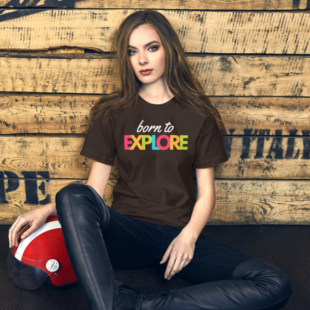 Born To Explore Unisex t-shirt