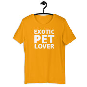 Exotic Pet Lover Animal Unisex t-shirt