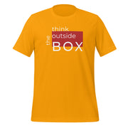 Think Outside The Box Unisex t-shirt