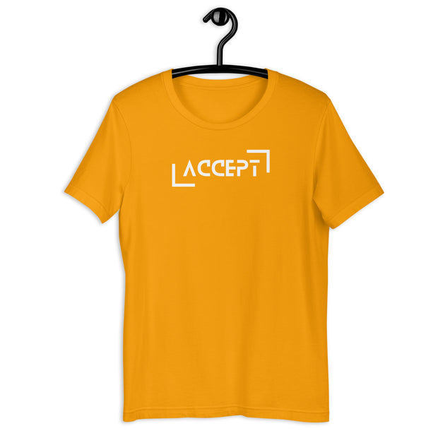 Accept Unisex t-shirt