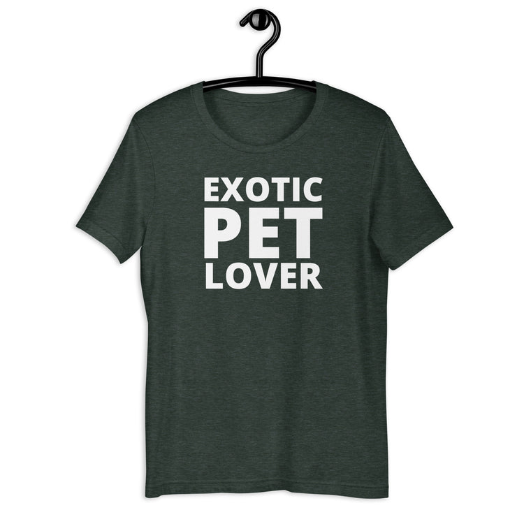 Exotic Pet Lover Animal Unisex t-shirt