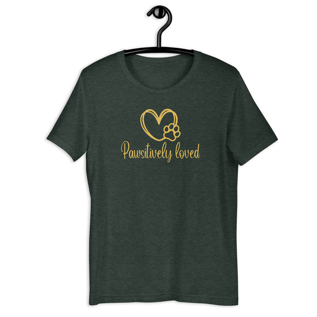 Pawsitively Love Unisex t-shirt