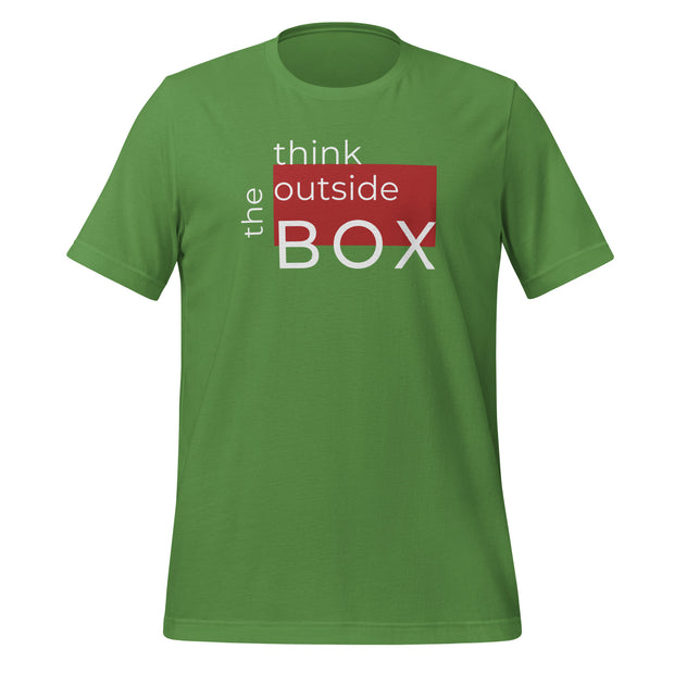 Think Outside The Box Unisex t-shirt