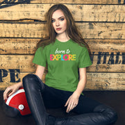 Born To Explore Unisex t-shirt