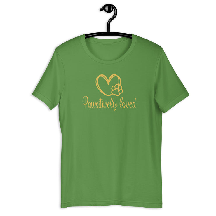 Pawsitively Love Unisex t-shirt