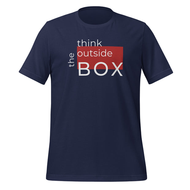 Think Outside The Box Unisex t-shirt