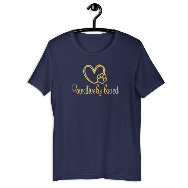 Pawsitively Love Unisex t-shirt