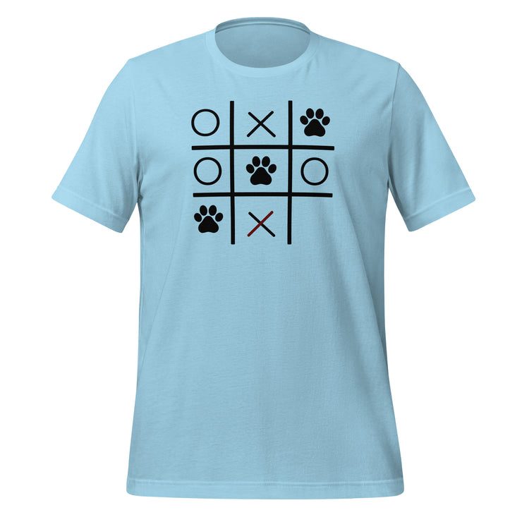 Paw Tic Toe Pet Unisex t-shirt