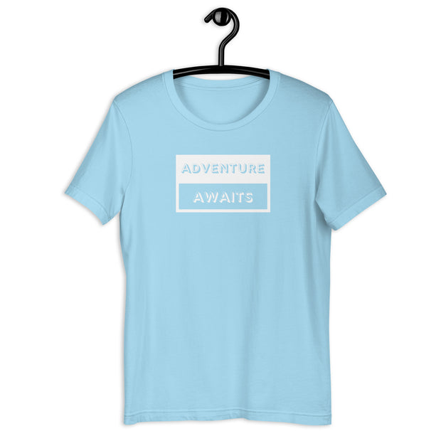 Adventure Awaits Unisex t-shirt