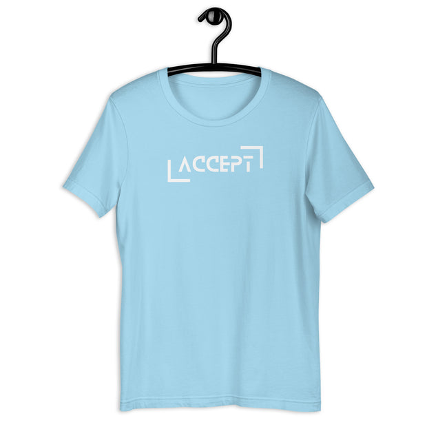 Accept Unisex t-shirt