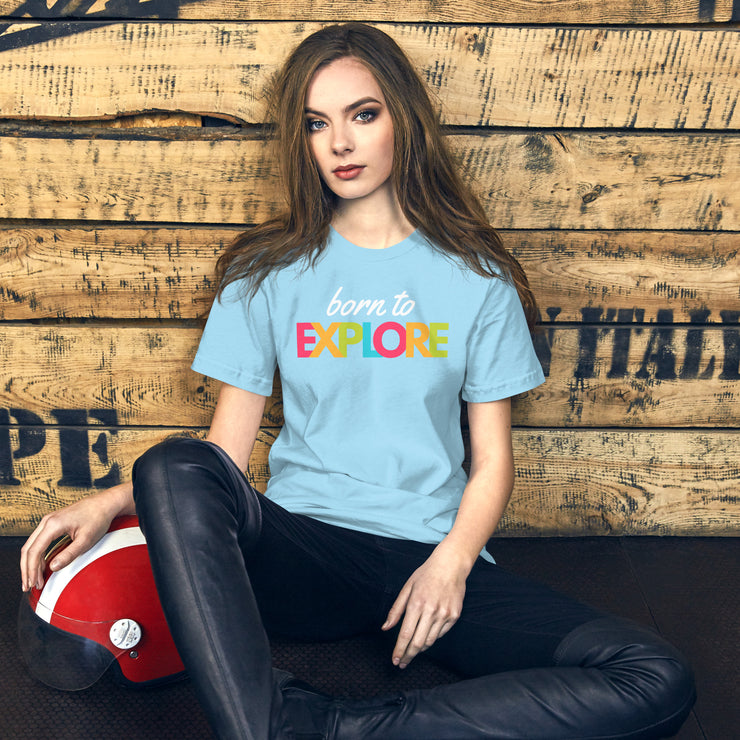 Born To Explore Unisex t-shirt