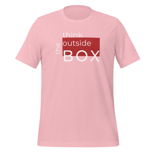 Think Outside The Box Unisex t-shirt