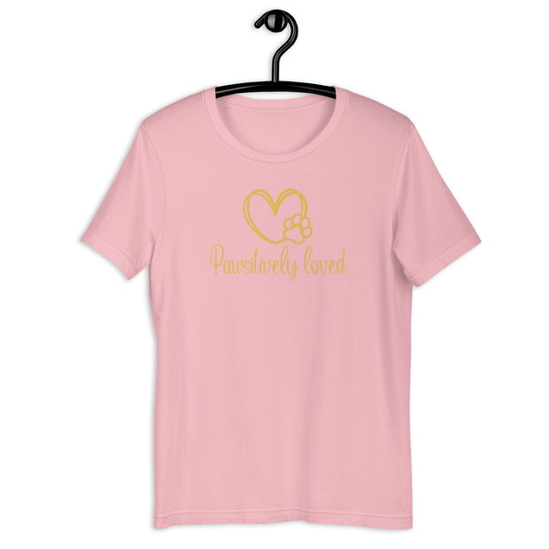 Pawsitively Love Unisex t-shirt