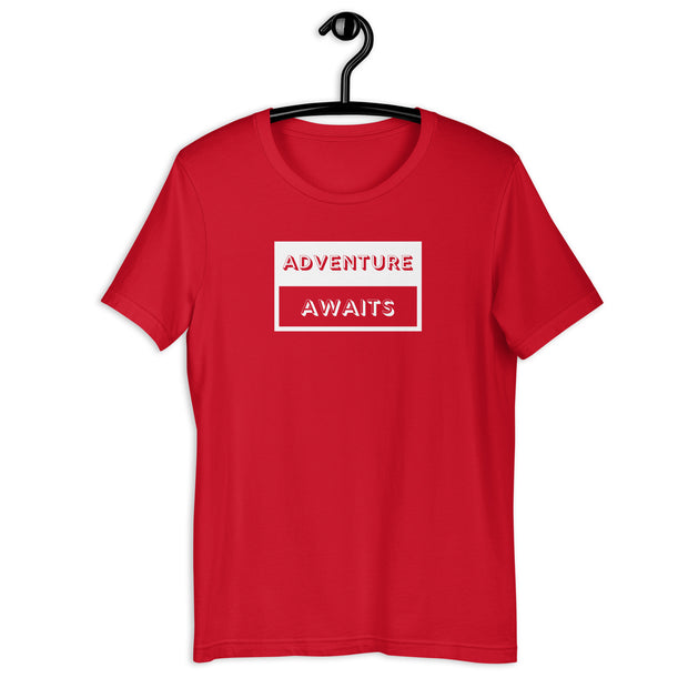 Adventure Awaits Unisex t-shirt