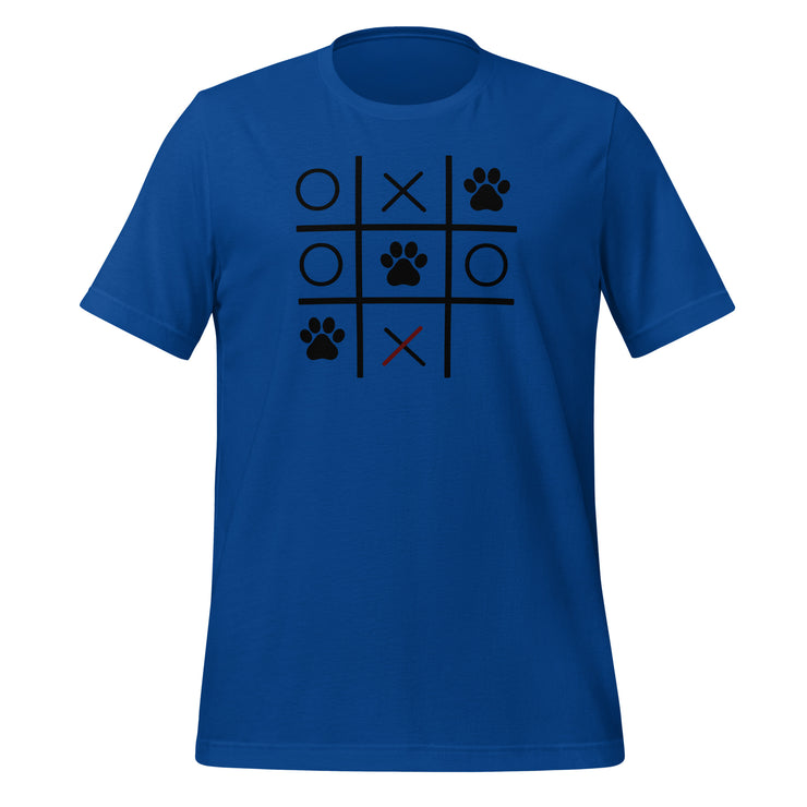 Paw Tic Toe Pet Unisex t-shirt